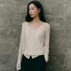 [New Color] BUTTON CAMI & TOP (5color)
