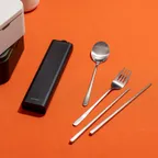 쓰임 오딧세이 휴대용 도시락 수저포크 2세트