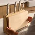 시그니처 화이트 클래식 칼도마/칼블럭 세트