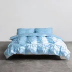 [29CM 단독] [04/13 순차출고] 플러피 컴포터 베딩 세트 스카이블루 (차렵이불/순면/사계절/가을/겨울)