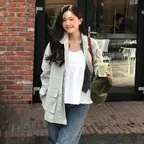 싱글 레이어 하이넥 점퍼 OH6SM2870