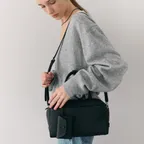 Elena Boston Bag Small Black