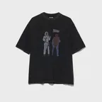 [BACK TO THE FUTURE] Duo Tee_VTG Black