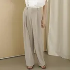 썸머 투턱 슬랙스_Beige