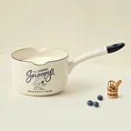스누피와 형제들 법랑 밀크팬 12cm