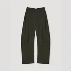 WIDE CURVED PANTS (KHAKI)