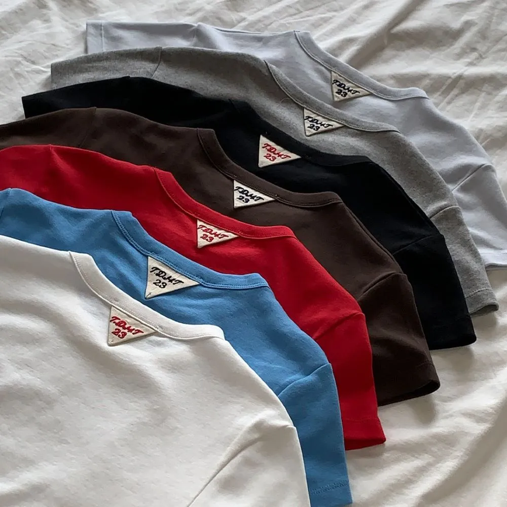 50s EMBROIDERED T-SHIRT (7COL)