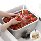 설거지통 10L + 메종클린 루파 스폰지 천연수세미 3P