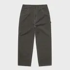 Washed Canvas Work Pant Charcoal