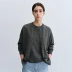Nicholson R Cardigan in Charcoal