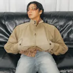 PIGMENT WASHED HARRINGTON ENGLISH BLOUSON - BEIGE