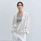 Fluid Layered Top in Ivory