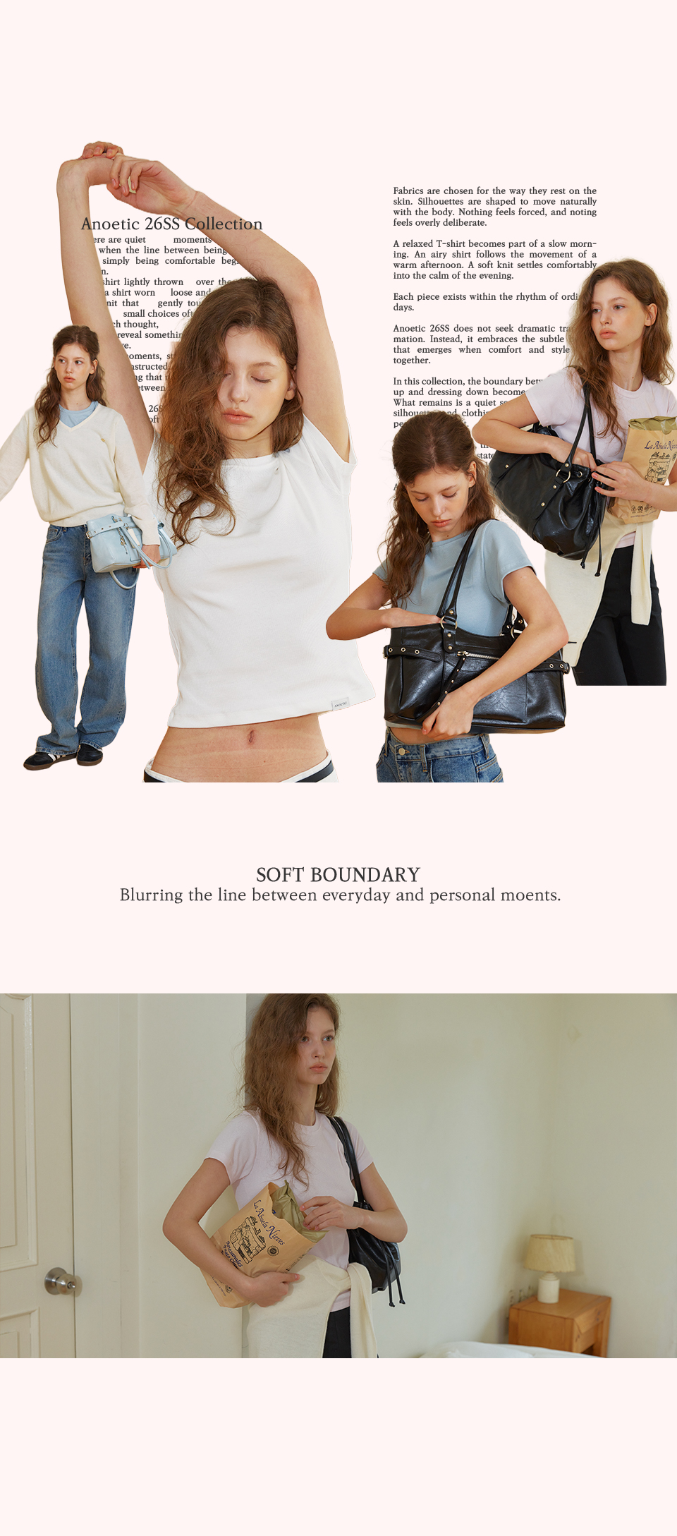 아노에틱(ANOETIC) ANC RIBBON TIE BLOUSE_WHITE - 사이즈 & 후기 | 무신사