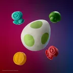 [예약배송][슈퍼 마리오 갤럭시 X 러쉬] 요시 에그 330g - 배쓰 밤/입욕제