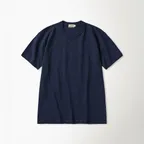 10.5 oz USA Cotton Tubular Gusset Tee Indigo