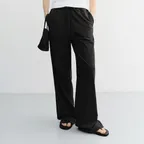 SUMMER WIDE JOGGER PANTS BLACK_UDPA6B225BK