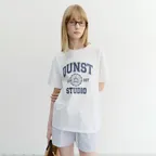 UNISEX CLASSIC LOGO T-SHIRT OFF WHITE_UDTS6B139OW