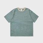 Border S/S Tee Pistachio