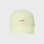 HEART RUBBER PATCH CAMP CAP-IVORY