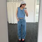 [이진화님 착용] HATCH WORK DENIM PANTS (BRUSH BLUE)