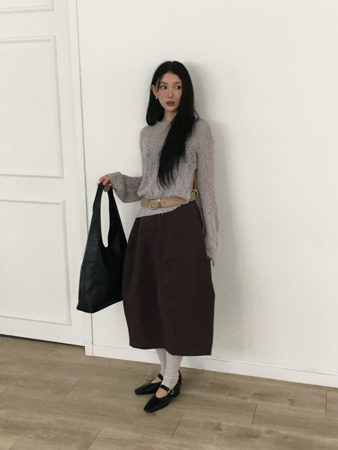 DAY HOBO BAG - 2 COLORS BLACK