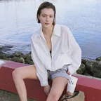 Sheer Summer Blouson Jumper M401-01