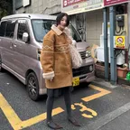 SN Shearling Mustang Coat (Brown)