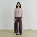 [4th reorder] junia curved pants (2color)