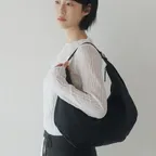 [단독] MOSSY HOBO BAG (NYLON BLACK)