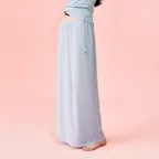 [ROUTINE] YORK BANDING SKIRT_LIGHT BLUE