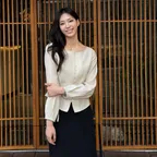 [현지 PICK][3차]Tiana Boat Neck Blouse (Mild Beige)