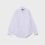 커스텀핏 옥스포드 셔츠 - 퍼플