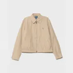 리넨 윈드브레이커 - 라이트 베이지