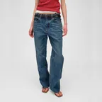 MATI STRAIGHT JEANS [BLUE]
