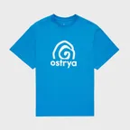 26SS Rising Swirl Tee Sky Blue