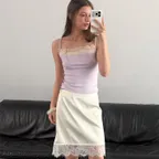 PALE LACE SLEEVELESS (VIOLET)