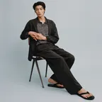 [SET] Structure Tencel Set-Up (Almost Black)