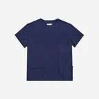 BASIC HALF TEE (NAVY)