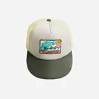 WAVE COAST TRUCKER CAP (KHAKI)