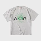  VINTAGE ARMY TIGERS T-SHIRT. Green 