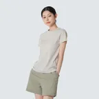 퀵드라이 프라임플렉스 여성 반팔 티셔츠 Light Beige (S26MWTTS21)