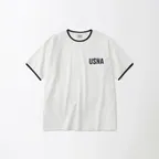 MIL SERIES RINGER TEE(USNA)_OFF WHITE