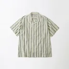 EMBROIDERY OPEN COLLAR HALF SHIRT_IVORY