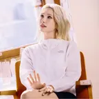 NJ3LS36K 여성 벨로 런 자켓 WHT