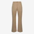 M WOOL FLARED PANTS - BEIGE