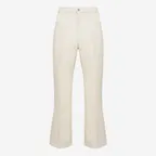 M WOOL FLARED PANTS - IVORY