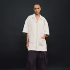 FIELD HALF SLEEVE SHIRT (ASH GREY)