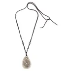 Ethnic Bone Pendant Necklace