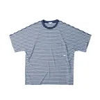 FLOW SS TEE BLUE STRIPE