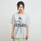 STRONG T-SHIRT, MELANGE GRAY